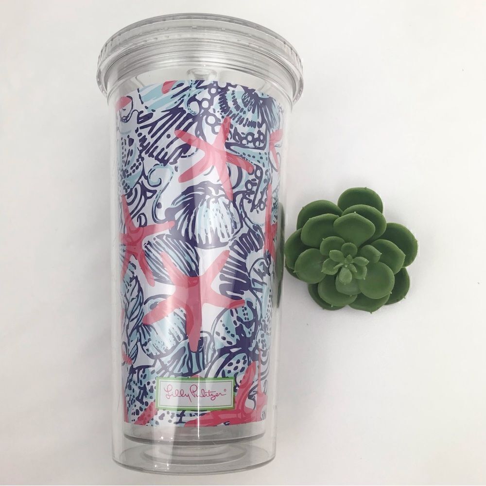Lilly Pulitzer 7” Starfish Cold Cup